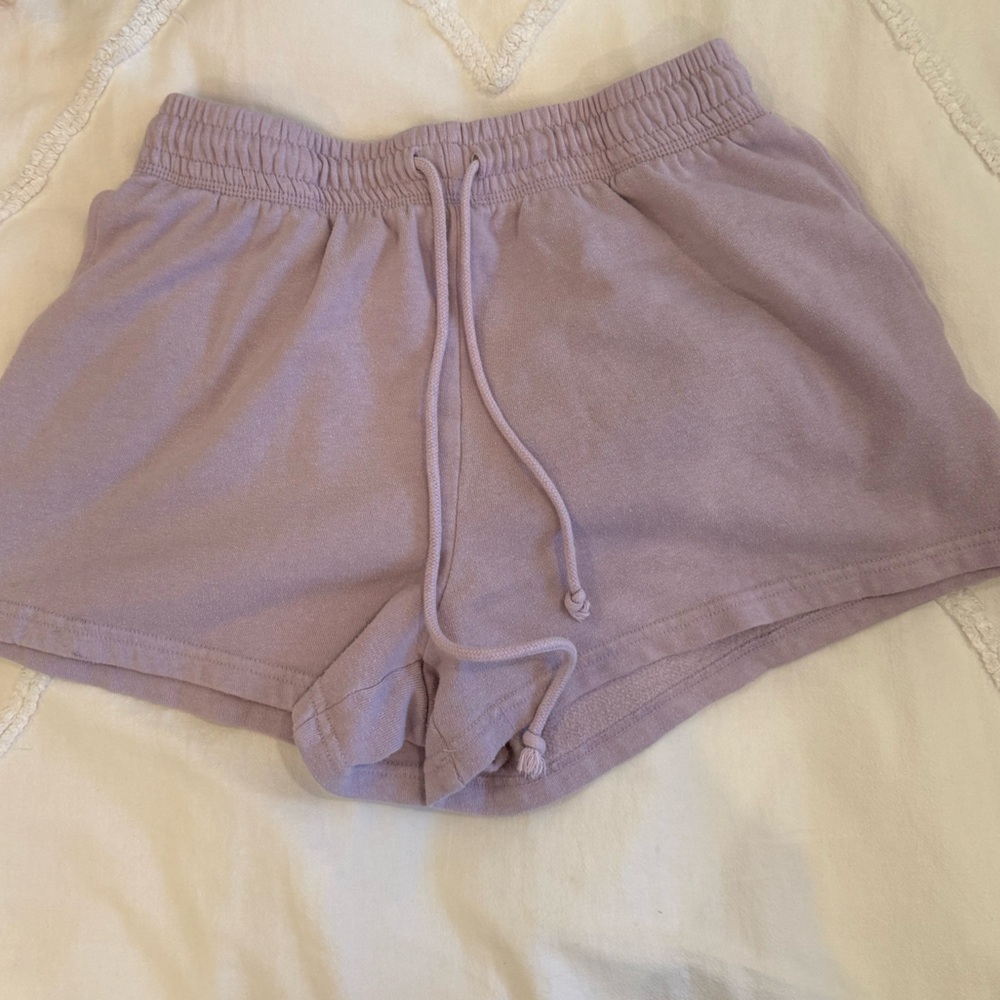 Aeropostale Light Purple Women's Athletic Shorts
